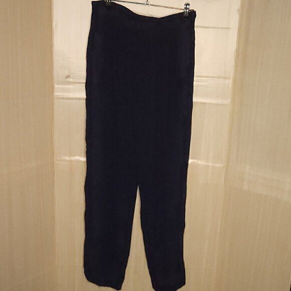Baldwin Womens Flowy Navy Blue Tapered pants Small - Picture 4 of 9